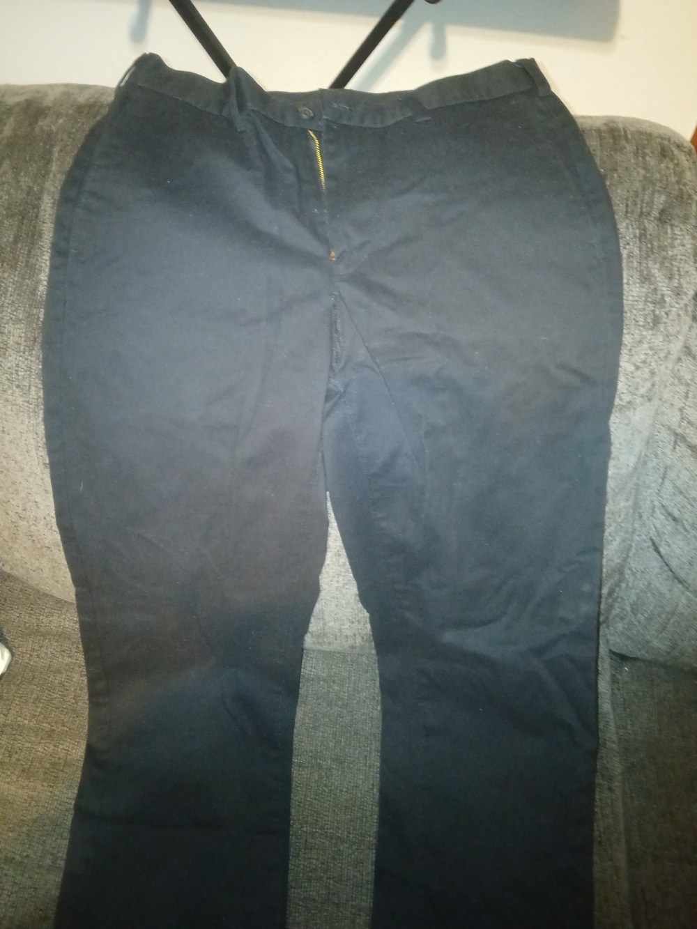 George Men's Black Dress Pants